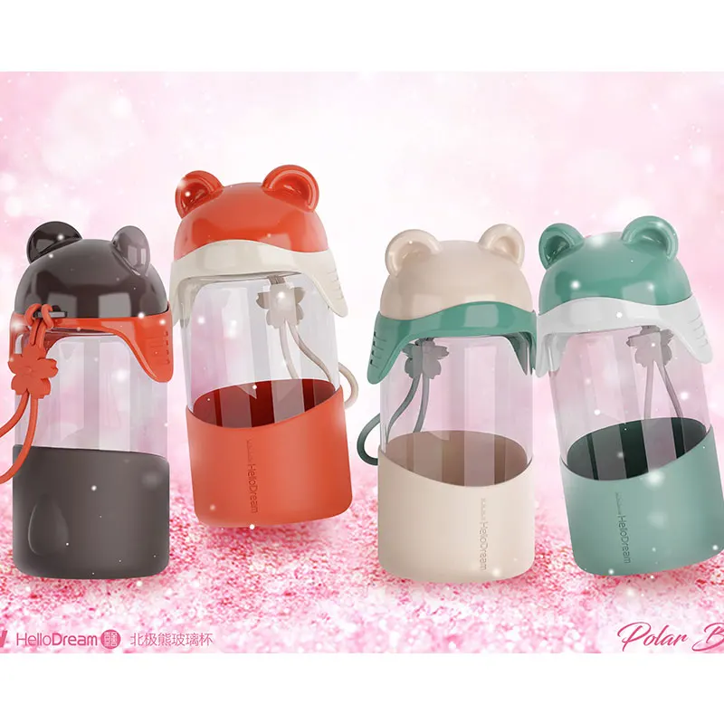 Новинка 2019 горячая Распродажа водная напольная чашка Polar Bear Офисная стеклянная