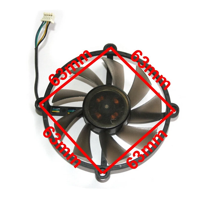 1 шт. PLA08015B12HH 85 мм DC бесщеточный 2 шарикоподшипник 12 В 0.35A 4 Pin кулер вентилятор для видеокарт Galaxy GTS 250 450