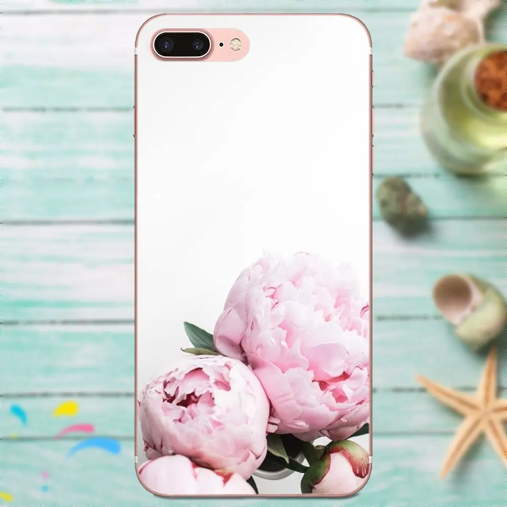 TPU чехол для мобильного телефона Beauty Peach Ranunculus Flower Galaxy J1 J2 J3 J330 J4 J5 J6 J7 J730 J8 2015 2016 2017