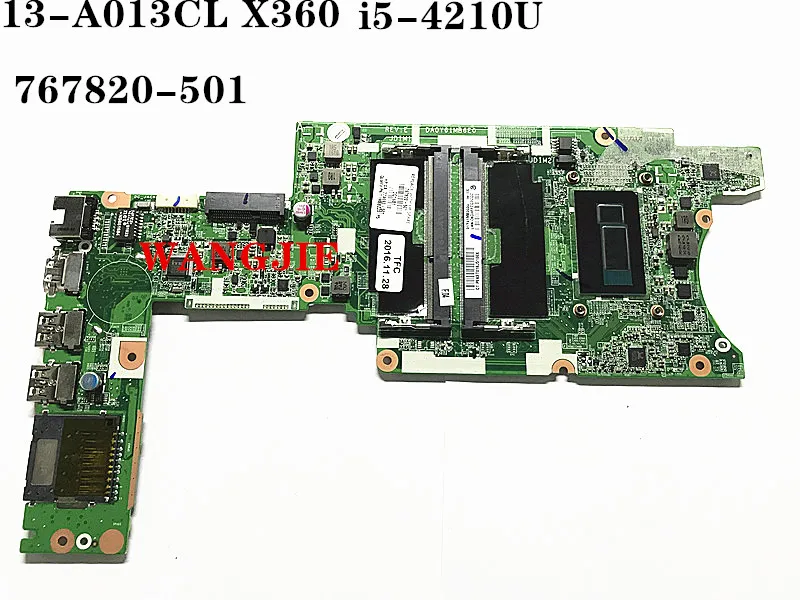 Для струйного принтера HP PAVILION 13 A X360 Материнская плата ноутбука 767820 501 001