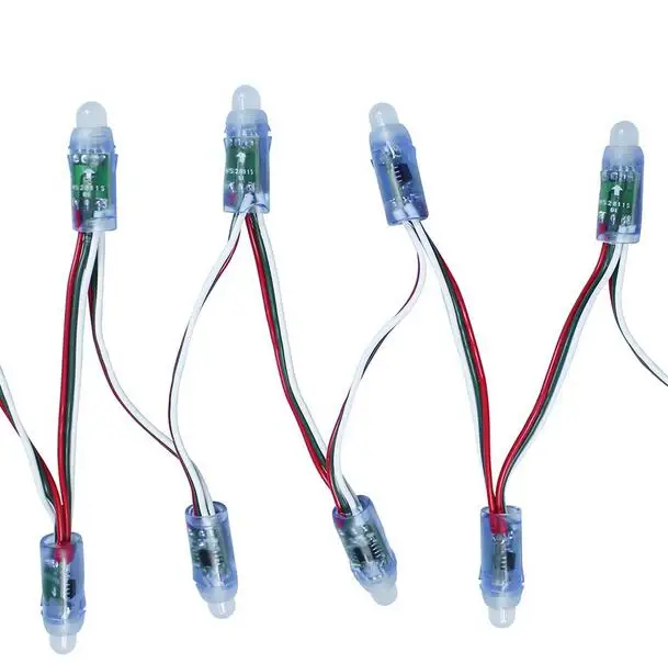 WS2811 RGB LED Module IP68 Waterproof DC5V Full Color Pixel String Point Lights | Освещение