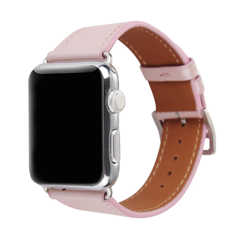 URVOI band для apple watch series 1 2 3 мягкий ремешок из искусственной кожи iWatch удобные