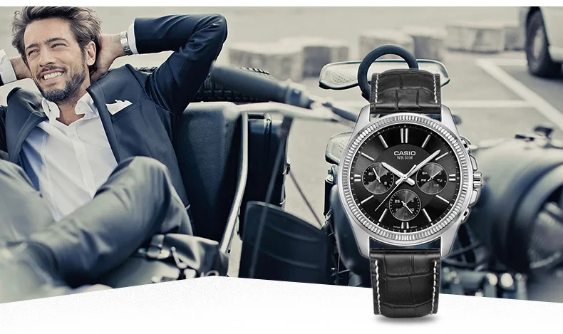 Casio Часы Указатель серии кварцевые мужские часы MTP-1375L-1A