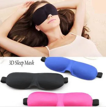 

5pcs Travel Rest 3D Portable Soft Travel Sleep Rest Aid Eye Mask Eye Patch Sleeping Mask health Blindfold Eye Shade Nap Cover