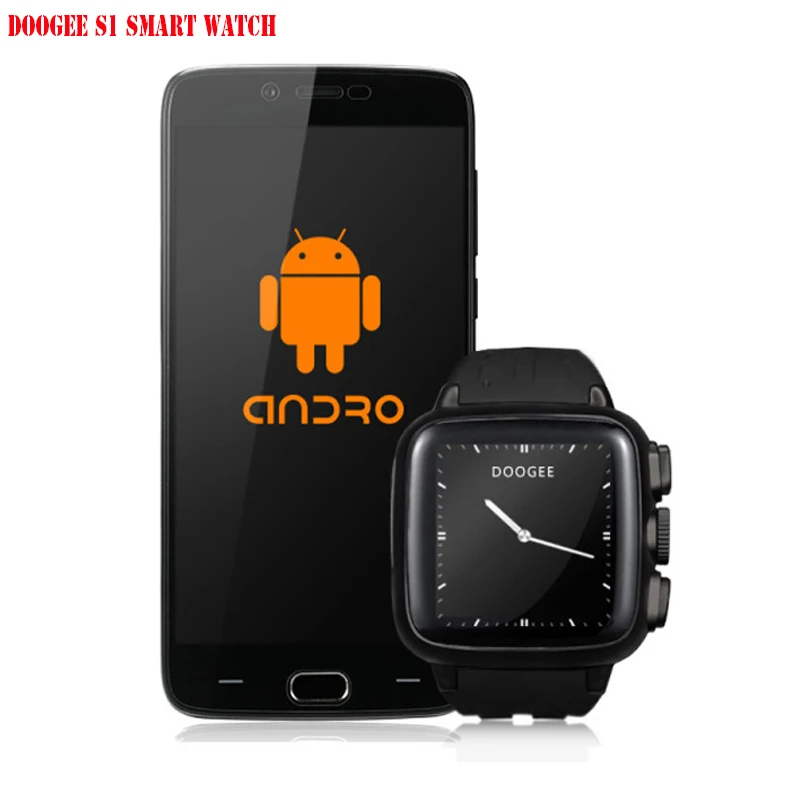 Doogee S1 Смарт Часы Bluetooth Смартфон Android MTK6572 Dual Core DUAL SIM 1.54 "IPS 512 МБ + 4 ГБ 5MP Камера Mic