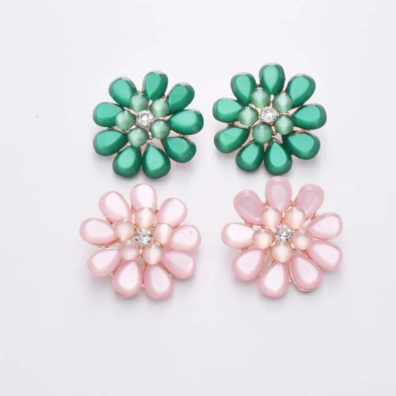 20 шт. опт 30 мм желе карамельные цвета полимерные пуговицы для шитья на кнопках из