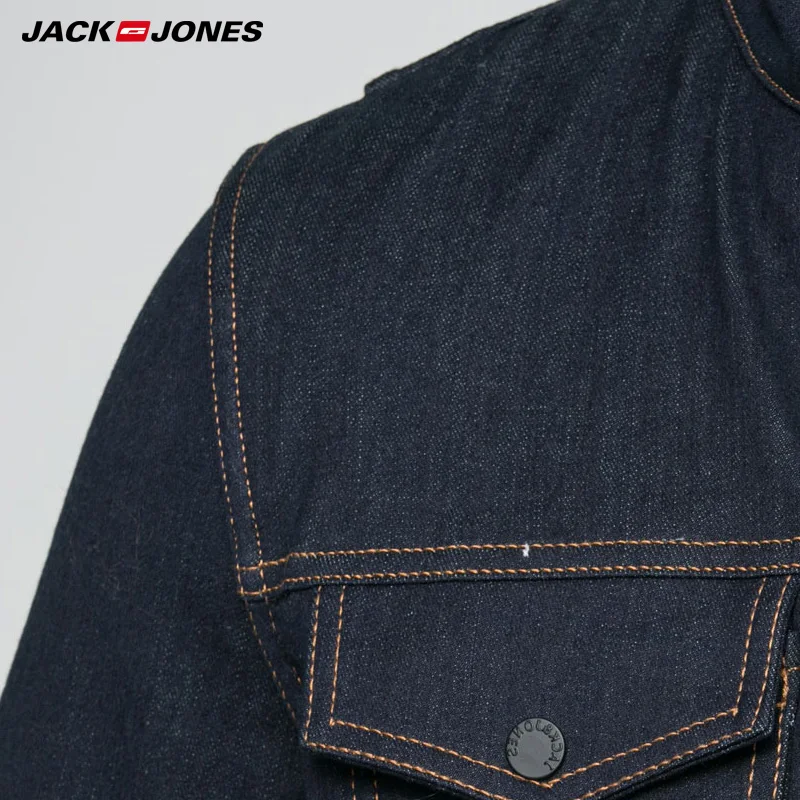 Jack Jones 2018 Весна Новинка Мужский Пиджак с Хлопок 92% Стильный Кардиган Плотная Штань