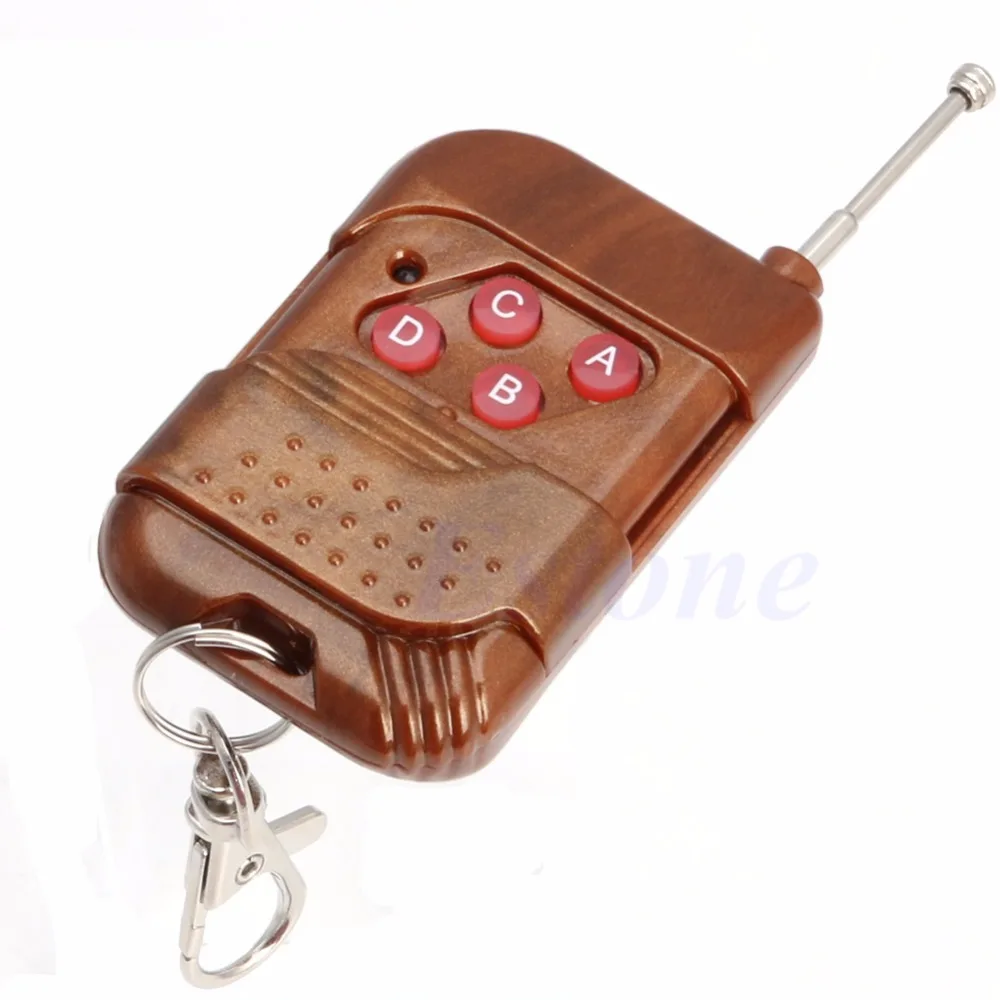 

4 Channel 315MHz 433MHz Wireless RF Remote Control Controller Fr Light Bulb Door