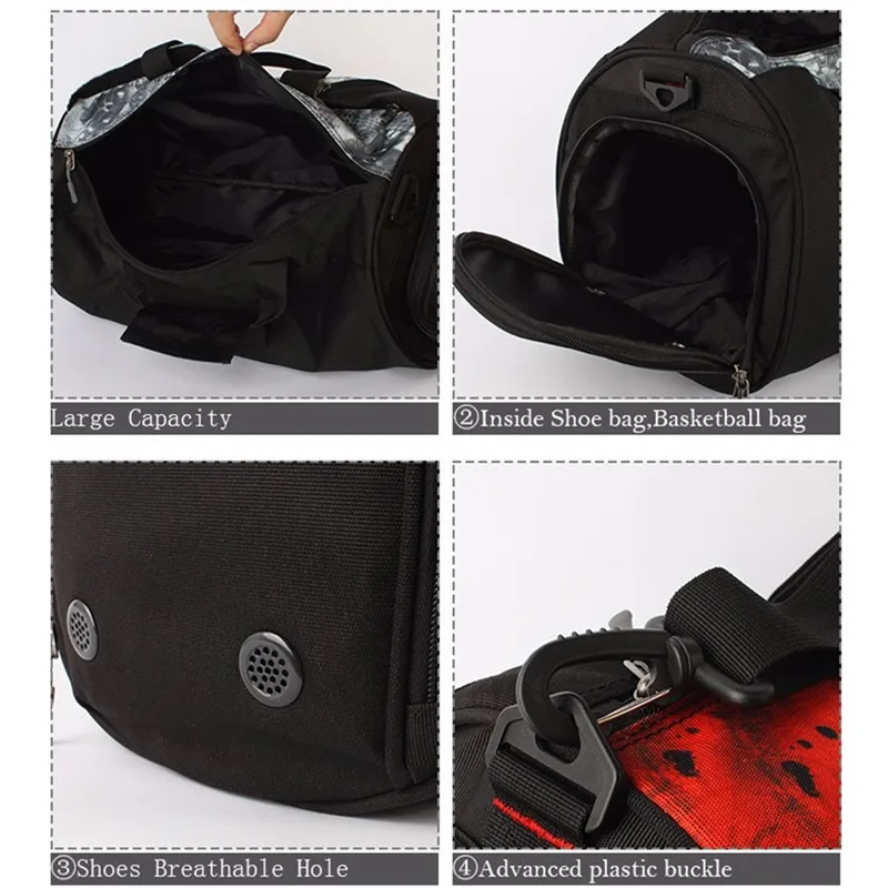 Лучшая Профессиональная Футбольная сумка для мужчин спортзала занятий спортом