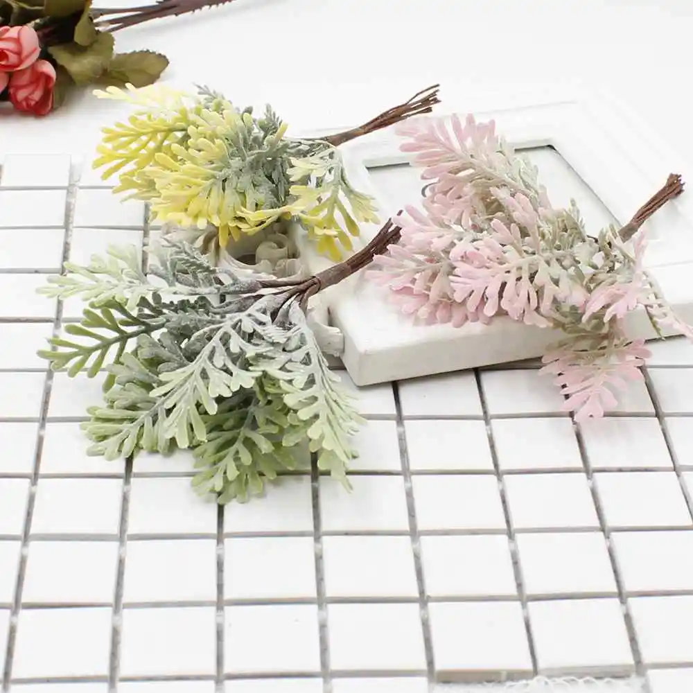 10 шт. маленький искусственный цветок желудь лист растение букет свадебное