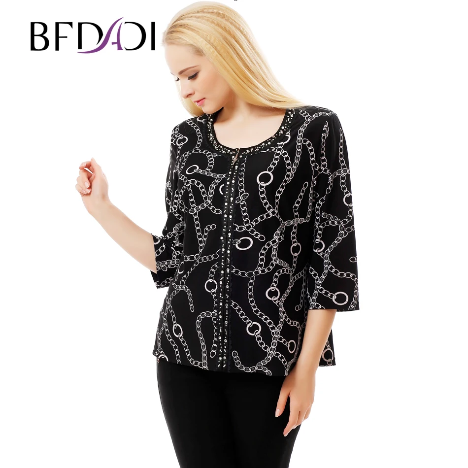 2016 Осень-Весна Топы Женщин Майка Повседневная печать шею Горный Хрусталь