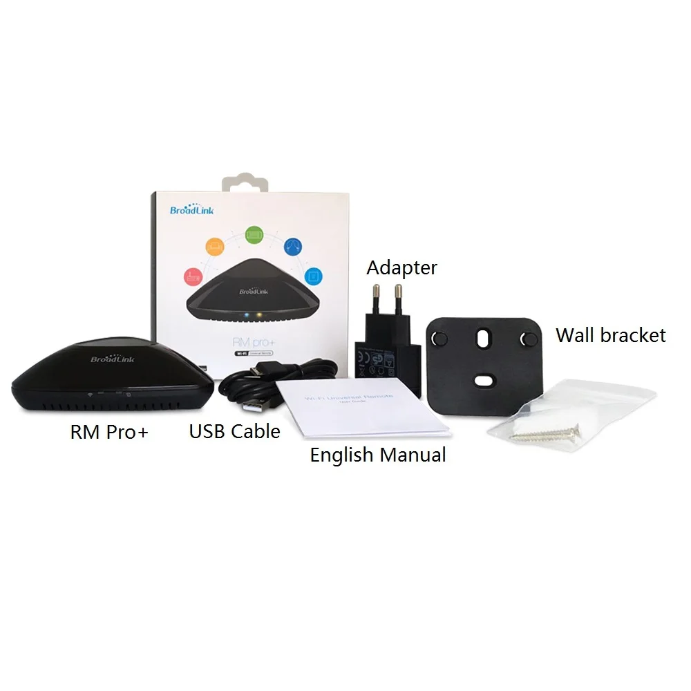 Broadlink RM Pro+ Универсальный Интеллектуальный пульт дистанционного управления умный дом автоматизация WiFi+ IR+ RF переключатель для IOS Android телефон
