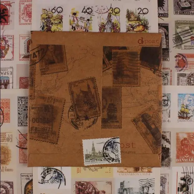 71 шт. винтажные наклейки со старым штампом фото декор для фотографий реквизит DIY