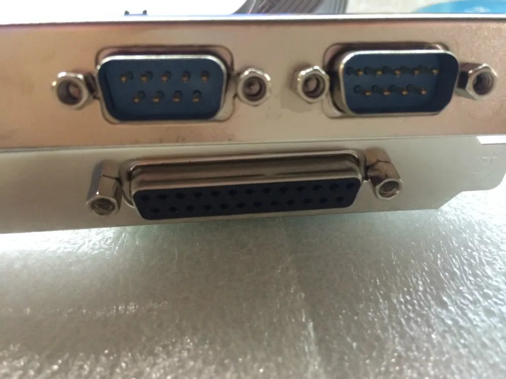 2 Порты и разъёмы RS232 RS-232 serial com DB25 принтер параллельный LPT для pci-e PCI Express Card адаптер