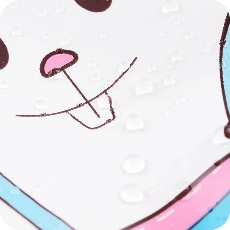 Шапочка для душа с милым мультяшным рисунком женщин и детей цветная шапочка