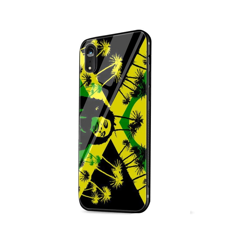 Desxz Jamaica Glass Case For iPhone 5 5s SE 6 6s 7 8 Plus X XR XS Max Cover |