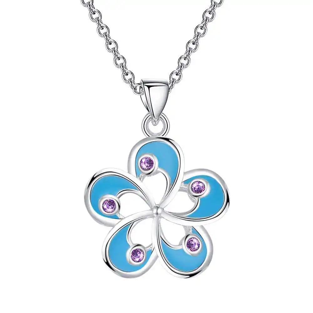 Свадебный подарок красивые ювелирные изделия из серебра 925 пробы цепочка