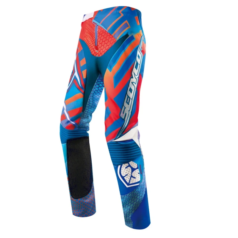 Protective Gears Combinations scoyco P041 T204 pants racing mens motocrss motorcycle training ATV Jersey MX clothing Black Blue |