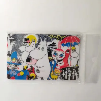3 Moomin, новинка, наклейка на автобус, карточку, игрушка, наклейка, малыш, Муми, мультяшная наклейка, милый финский персонаж, наклейка на телефон, приятный цвет, наклейка - Цвет: 3