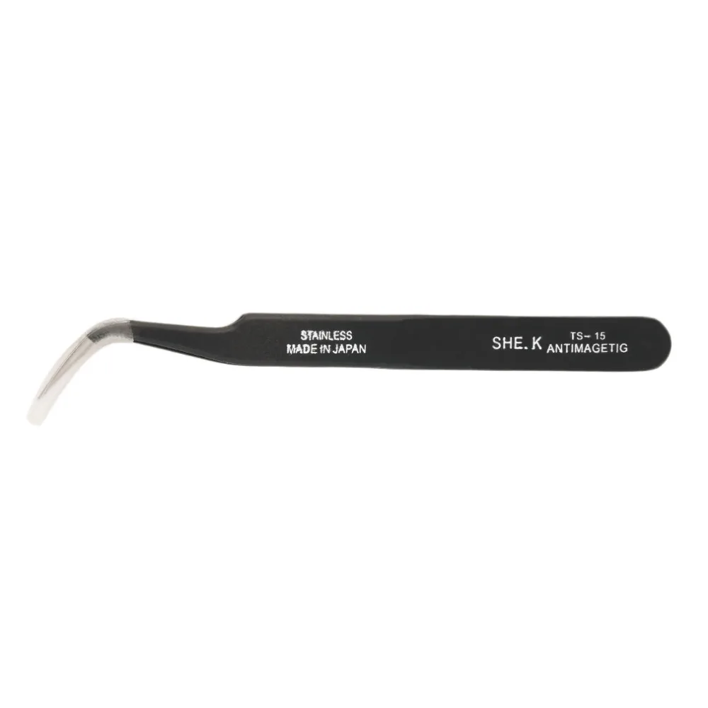 Non-magnetic Anti-static Fine Tip Straight Tweezer Tool Stainless Steel | Инструменты