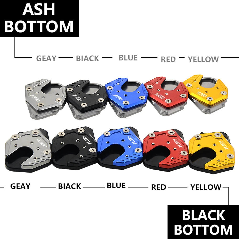 

Motorcycle Kickstand Foot Side Stand Extension Pad Support Plate For Honda X-ADV XADV 750 2017 2018 Scooter Accessories X ADV