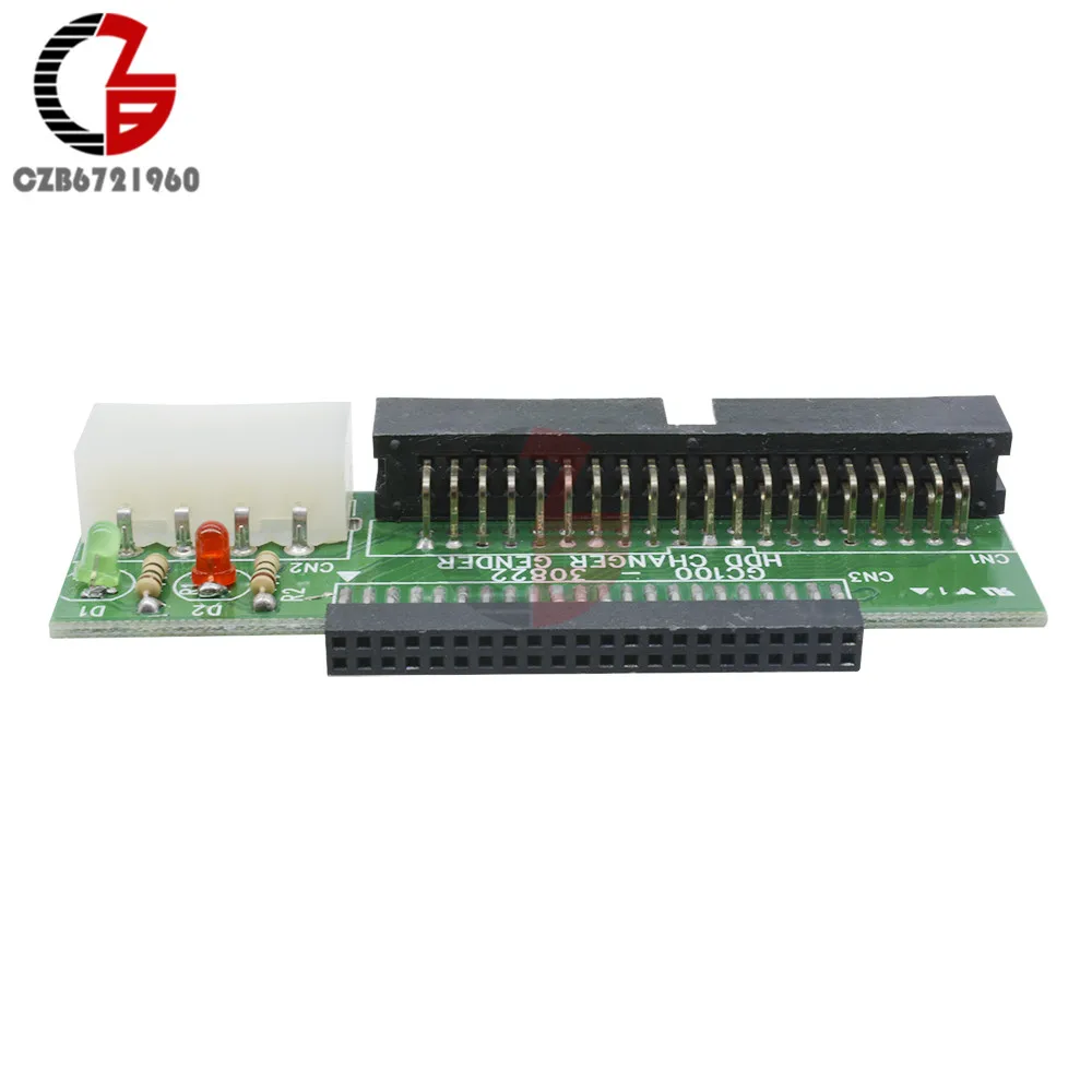 PATA/IDE в последовательный SATA ATA адаптер конвертер для HDD DVD 40Pin 2 5 до 3 5&quot|ide sata adapter|ide