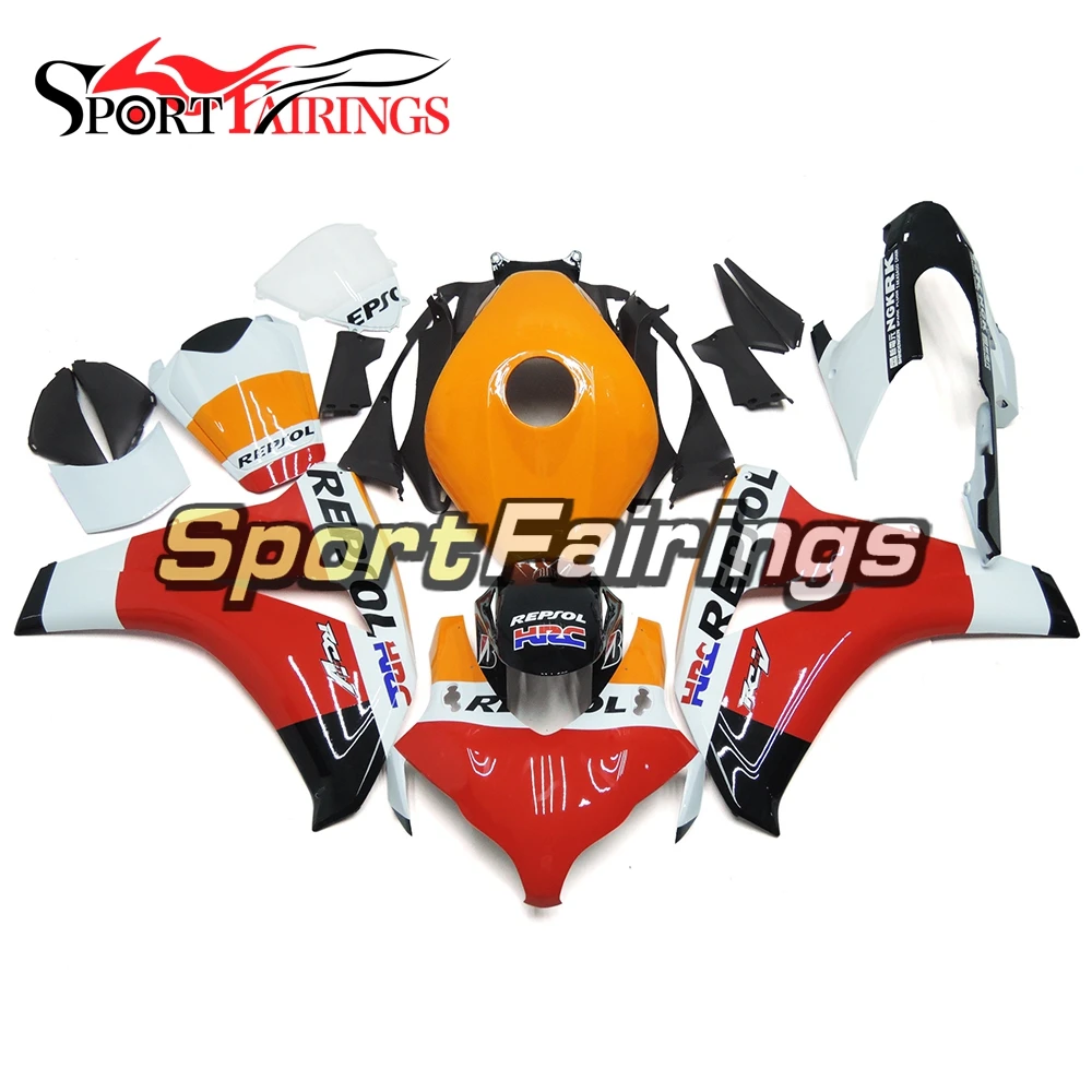 Мотоциклетные полностью Обтекатели для Honda CBR1000RR CBR1000 RR 2008 2009 2010 2011 ABS пластиковый