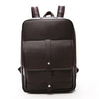 business women casual backpacks for school travel bag black pu leather mens fashion shoulder bags vintage boys men backpack