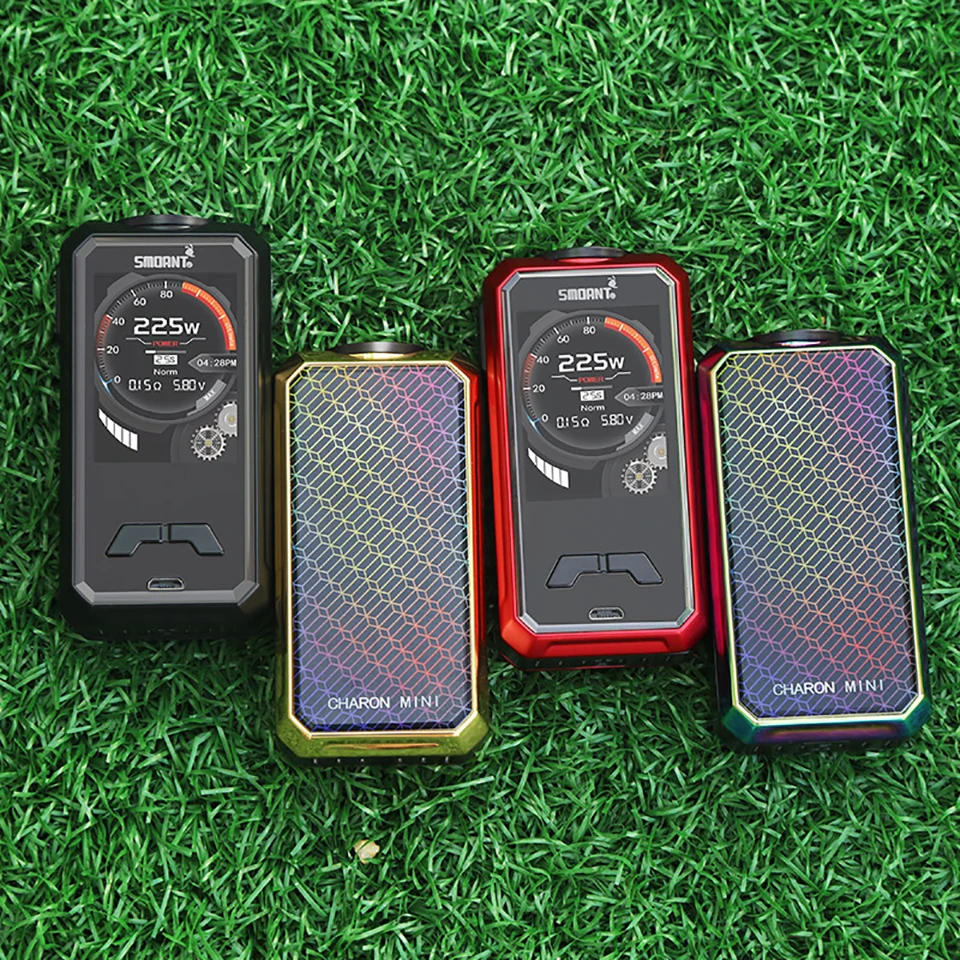 Оригинальный Smoant Charon мини бокс мод 225 Вт Vape электронные сигареты Питание от двух