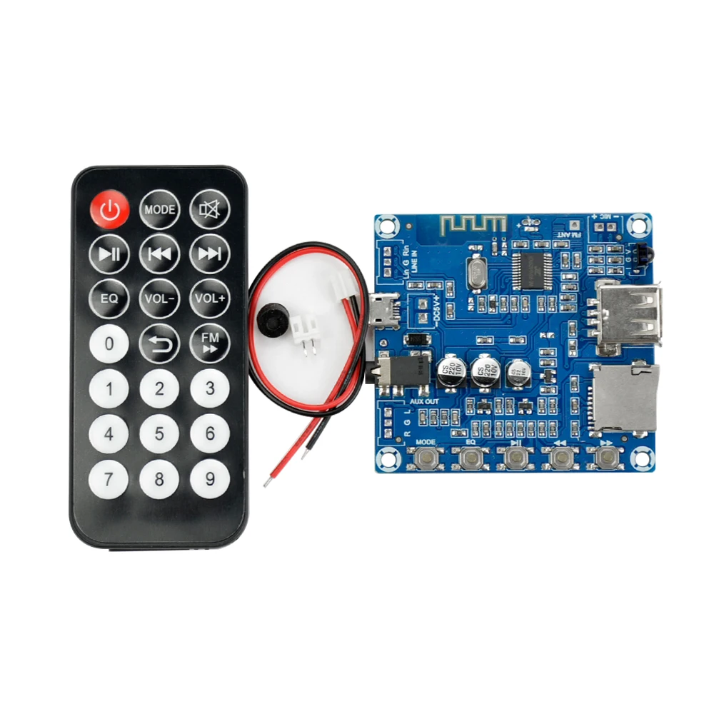 Aiyima Bluetooth аудио получения декодер доска MP3 декодирования плеер Поддержка FM U диск