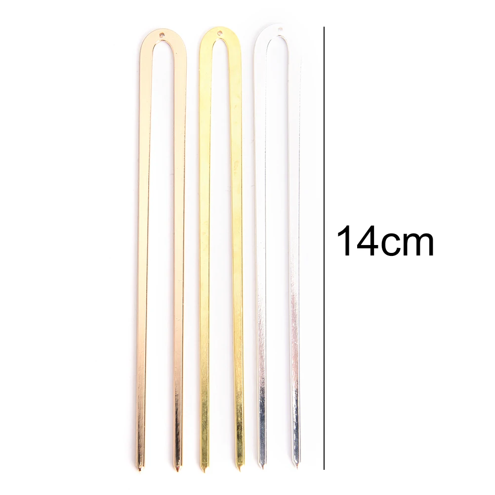 Длинная металлическая палочка для волос свадебной вечеринки 1 шт. Ретро стиль