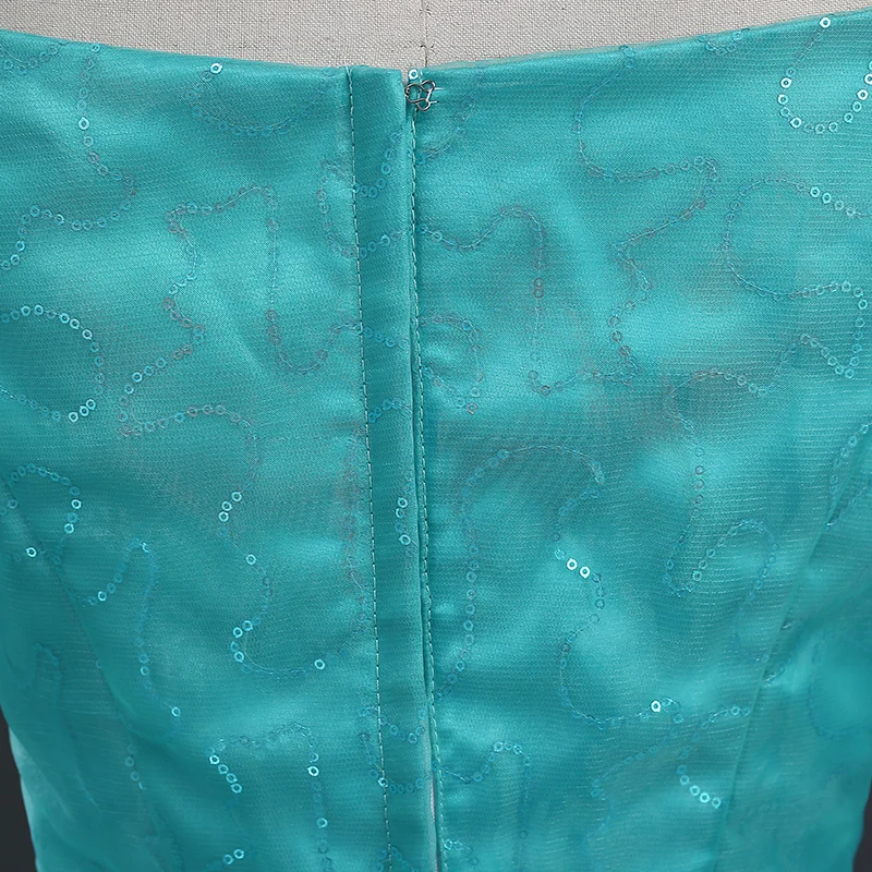 Костюмы на Хэллоуин для женщин заказ 2016 платье принцессы Ариэль зеленая