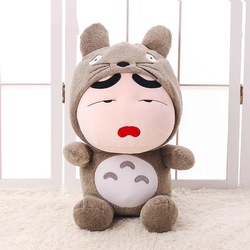Crayon Shin-Chan плюшевая игрушка японского аниме син-Чан Косплей totoro panda плюшевый милый набитый мягкий кукла детские игрушки - Высота: cosplay Totoro