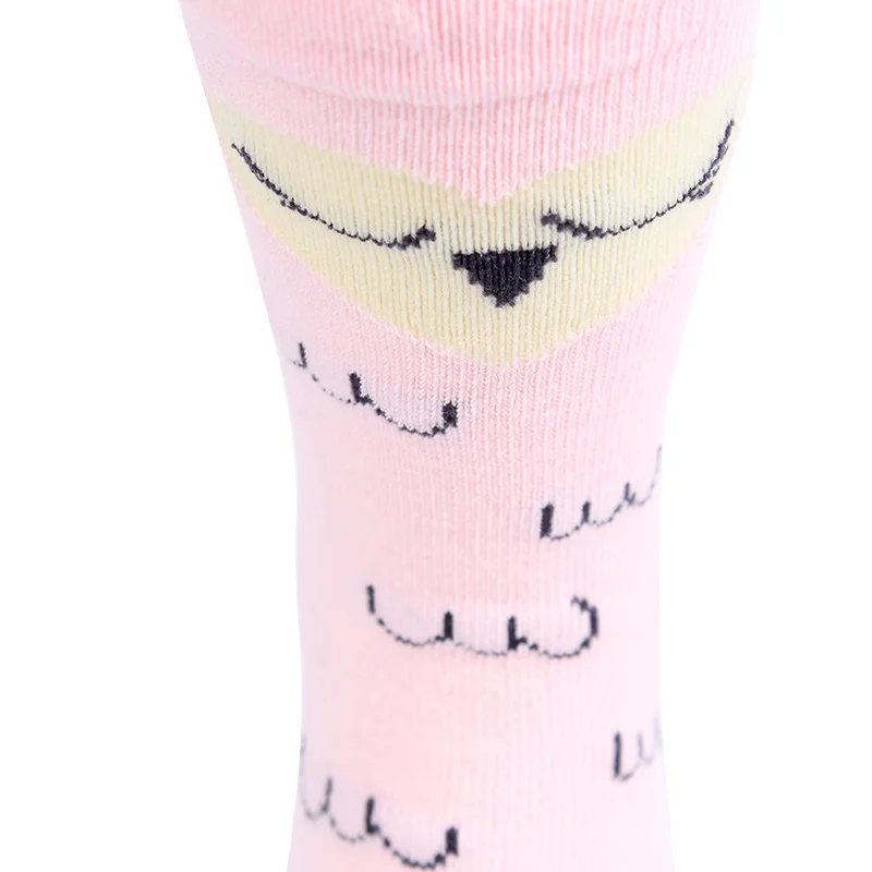 4 пары детских носков с героями мультфильма Альпака хлопковые носки животными