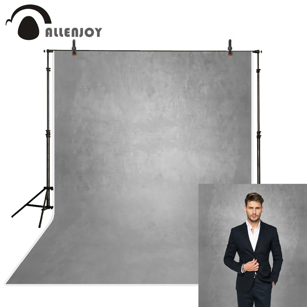 Allenjoy серый чистый цвет старый мастер фотографии фоны абстрактный портрет