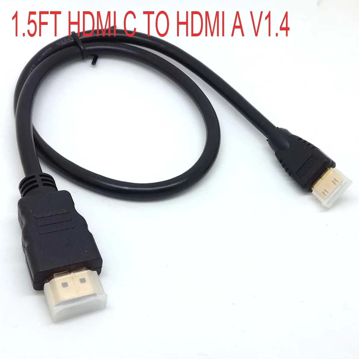 Mini HDMI-совместимый C штекер к A v1.4 HD видеокабель для Nextbook 8 NX008HD8G планшетного ПК |