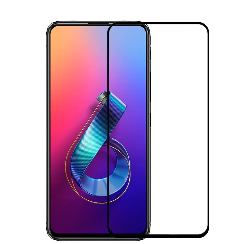 3D закаленное стекло для Asus Zenfone 6 6Z 2019 ZS630KL полное покрытие экрана Защитная пленка