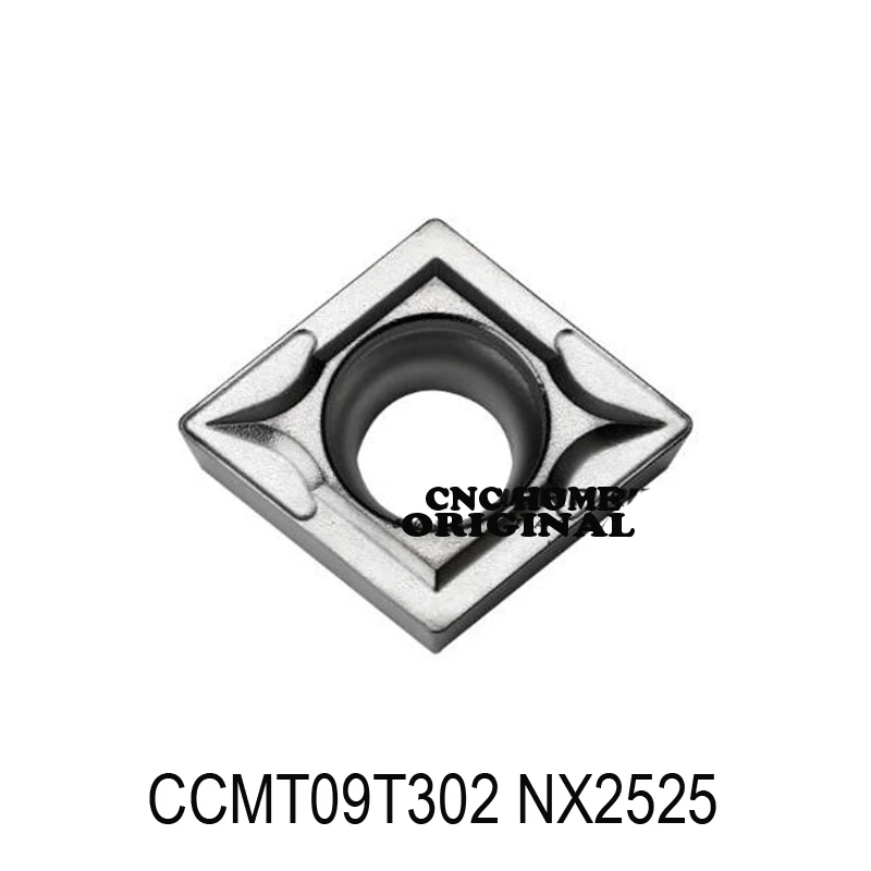 Оригинальный CCMT09T302 CCMT09T304 CCMT09T308 NX2525 CCMT09T3 02 04 08 CCMT карбидные вставки токарный