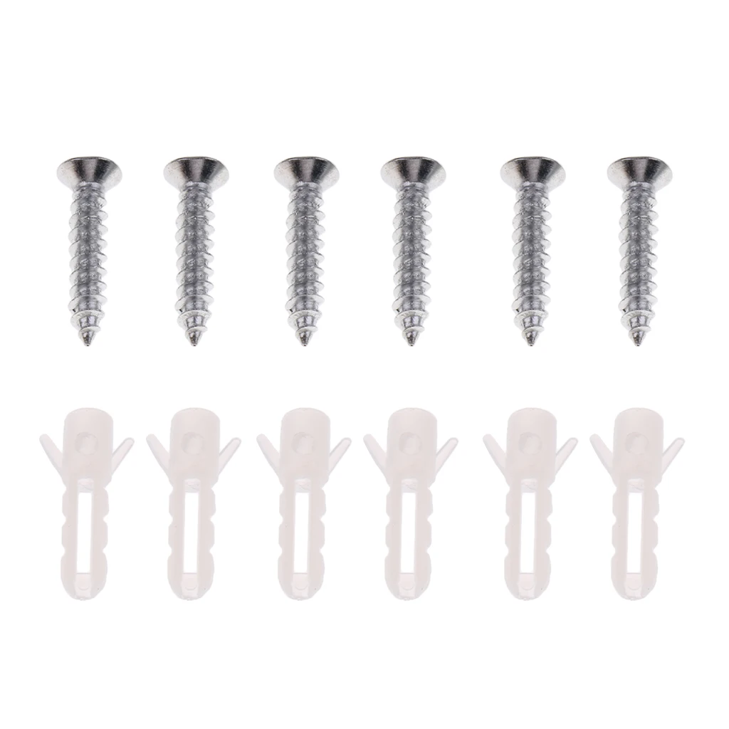 

Tooyful Guitar Wall Mount Hanger Hook Holder Slatwall for Music Shop Exhibition School Store Guitars