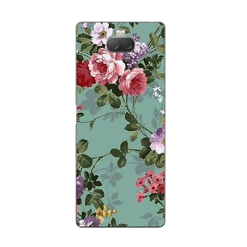 Чехол для телефона Sony Xperia 10 мягкий силиконовый защитный чехол XA3 Scen задняя крышка
