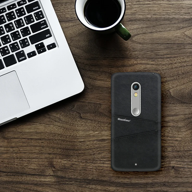 Роскошный винтажный кожаный чехол для Motorola Moto X Play телефона из искусственной кожи