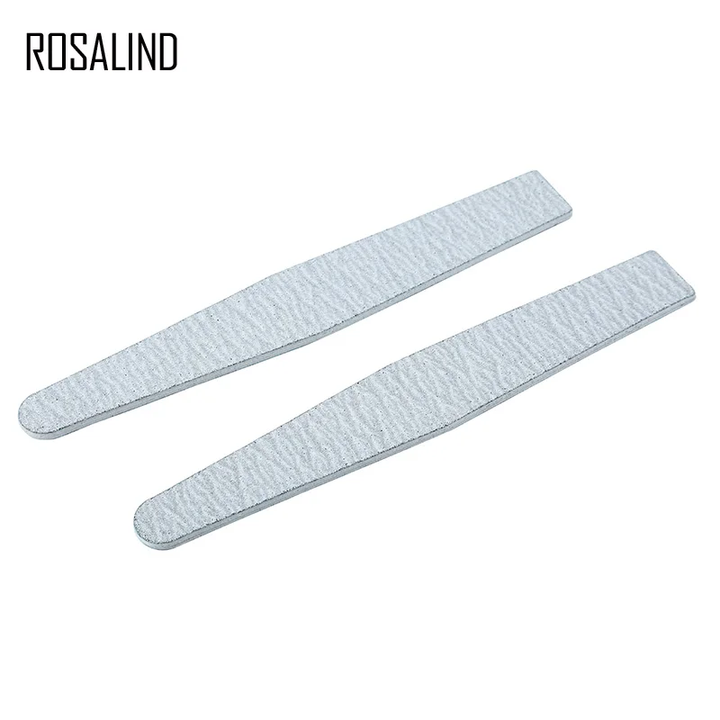 Пилка для ногтей ROSALIND шлифовальный полировальный блок 1 шт. Гель лак Маникюрный