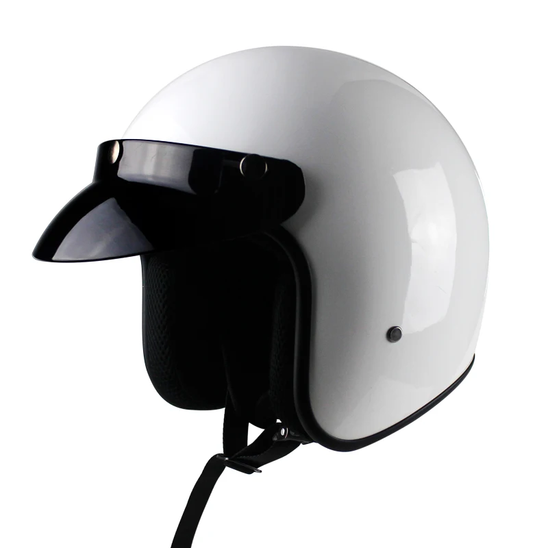 DOT одобренный Ретро мотоциклетный шлем casco 3/4 открытый шлем кафе шлем для гонщика чоппер шлем capacete