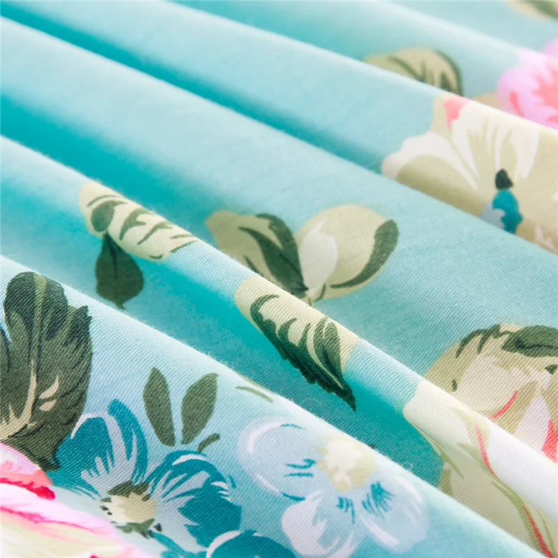 Летний стиль 100% хлопок супер мягкий двойной полный Королевский размер