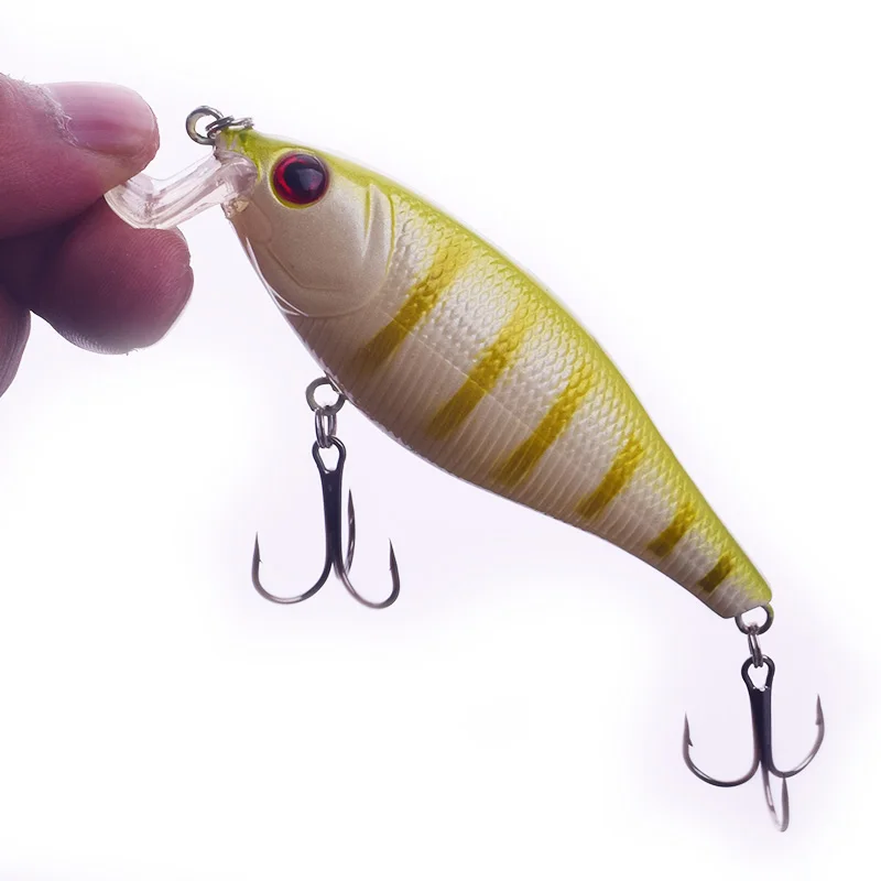1Pcs Wobbler Fishing Lure Minnows 100mm 14.5g Crankbait Peche Bass Trolling Artificial Bait Pike Carp lures Pesca Fishing tackle