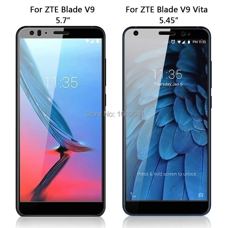 Закаленное стекло для ZTE Blade V9|Защитные стёкла и плёнки телефонов| |