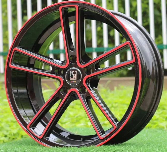 Новинка 18 дюймов 18x8 0 5x108 5x112 5x114 3 5x120 автомобильные диски из сплава подходят для Audi