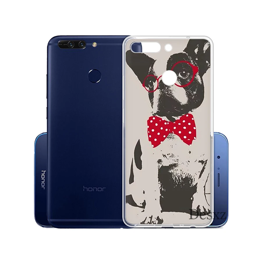 Мягкий ТПУ чехол для телефона оттеры держа руки мопса Huawei Honor 6A 7A 7X 7C 8X 8 9 10 Lite