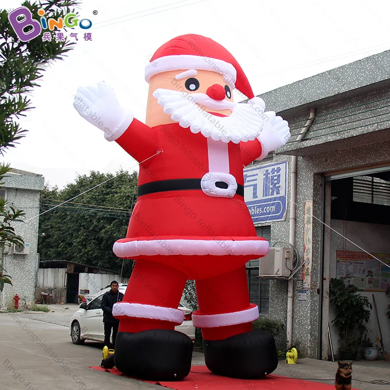 Hot sales 20 feet high large Inflatable Santa Claus advertising 6m tall big old man inflatables with beard For Chrismas Day toys | Игрушки и