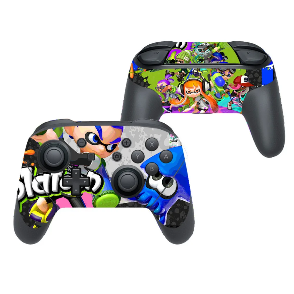 Splatoon 2 протектор виниловое покрытие переводная картинка водная Стикеры для Nintendo